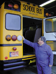 School bus inspector