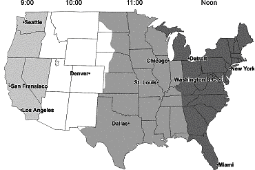us time zone map black and white Did Anybody Really Know What Time It Was Mackinac Center us time zone map black and white