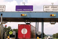 Toll booth