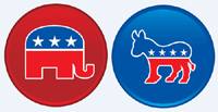 Rep Dem