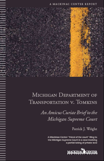 Images from 
Mackinac Center Amicus Curiae Brief in Michigan Department of Transportation v. Tomkins