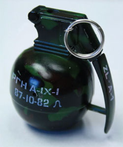 Hand grenade lighter Hand grenade lighter