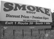 Smoke Shop Billboard