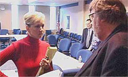 Kathy Hoekstra and Michael Moore