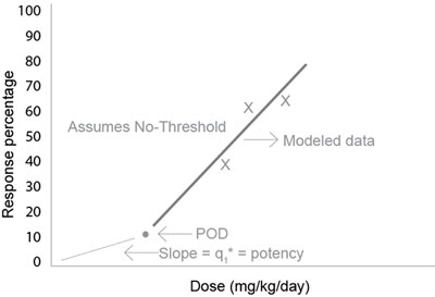 Dose Response Relationship, Carcinogens - click to enlarge Dose Response Relationship, Carcinogens - click to enlarge