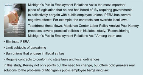Reconsidering Michigan’s Public Employment Relations Act - click to enlarge