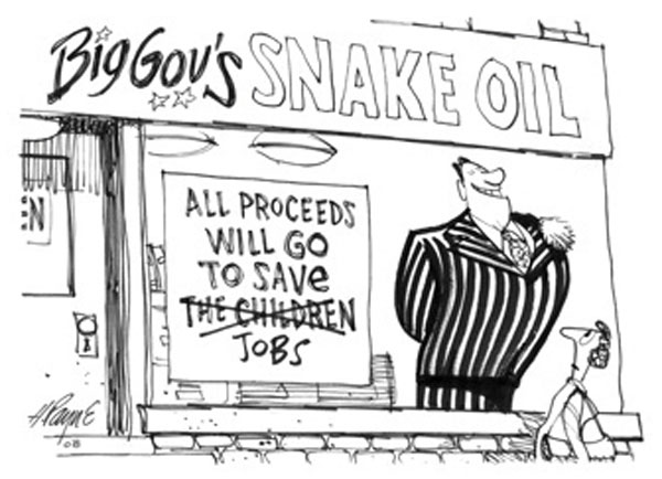 Images from 
Political Careerists Threaten Freedom, Prosperity