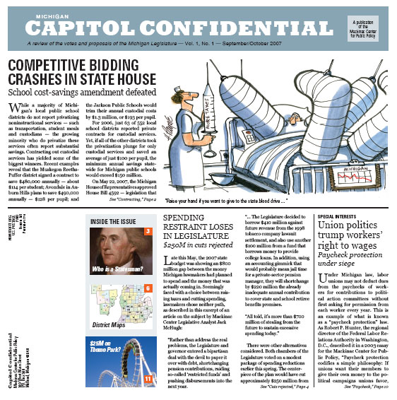 Capitol Confidential Vol. 1 No. 1