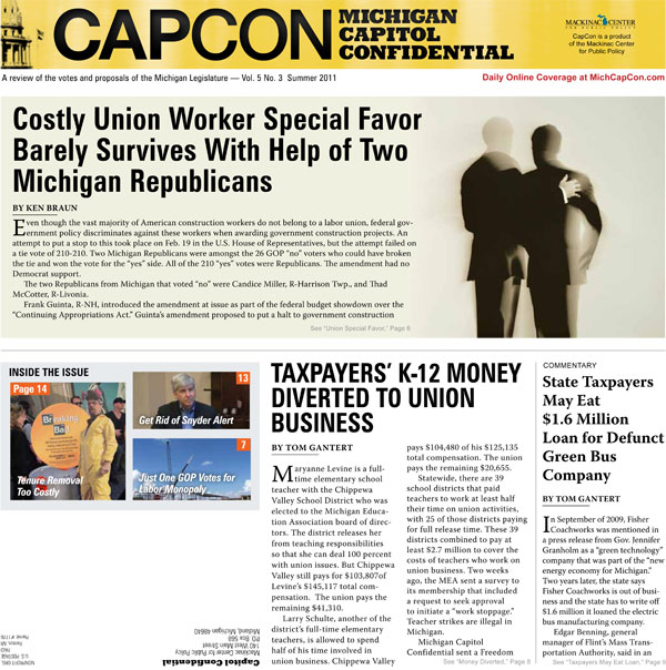Michigan Capitol Confidential