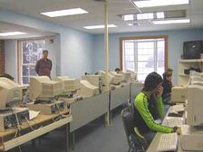 Mackinac Island computer room