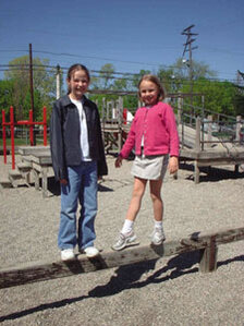 Girls at playground
