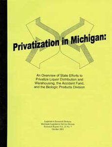 Privatization in Michigan