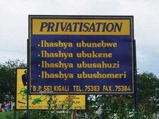 Privatization sign