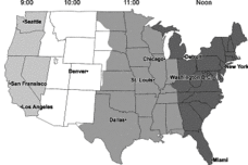 Standard U.S. Time Zones