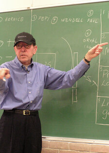 Dr. Dale Haywood teaching