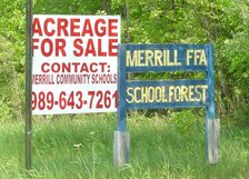 Merrill Community Schools selling land