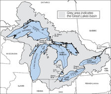 the Great Lakes