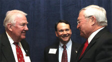 Former U.S. Attorney General Ed Meese, Joseph G. Lehman and L. Brooks