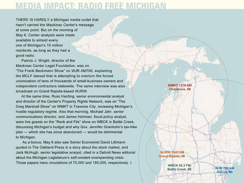 Media Impact: Radio Free Michigan - click to enlarge