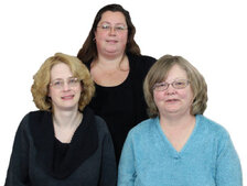 Angela Steffke, Nancy Rhatigan and Rebecca Metz