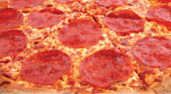 Pepperoni pizza