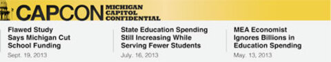 CapCon Headlines on K-12 Spending - click to enlarge