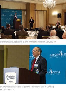 Top photo: Daniel DiSalvo, Bottom: Dr. Morris Kleiner