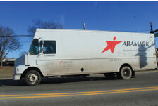 Aramark delivery truck