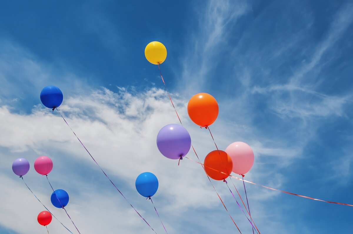 Letting Off Balloons